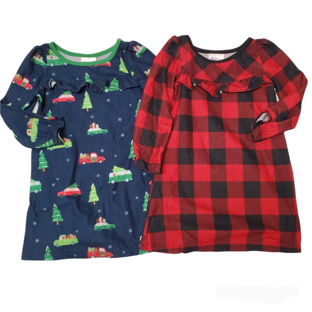 Wondershop Toddler Girl Christmas Pajama Nightgowns Size 2T